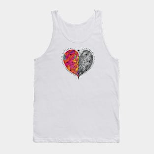 Gothic heart Tank Top